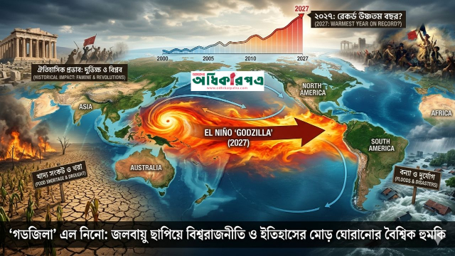 ধেয়ে আসছে প্রলয়ংকরী 'গডজিলা' এল নিনো: ওলটপালট হতে পারে বিশ্ব